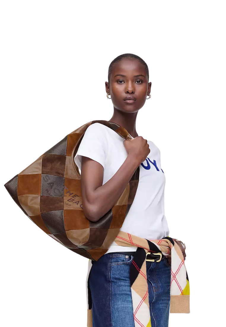( PREORDER ) Marc Jacobs The SuedePatchwork Sack Handbag In Patchwork 2F5HSH005H01