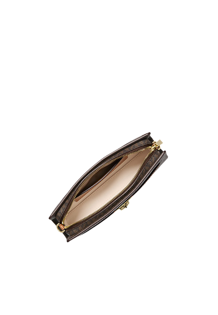 ( PREORDER ) Michael Kors Hamilton Moderne Extra-Small Signature Logo Convertible Crossbody bag In Brown Acorn 32F5GNXC0B
