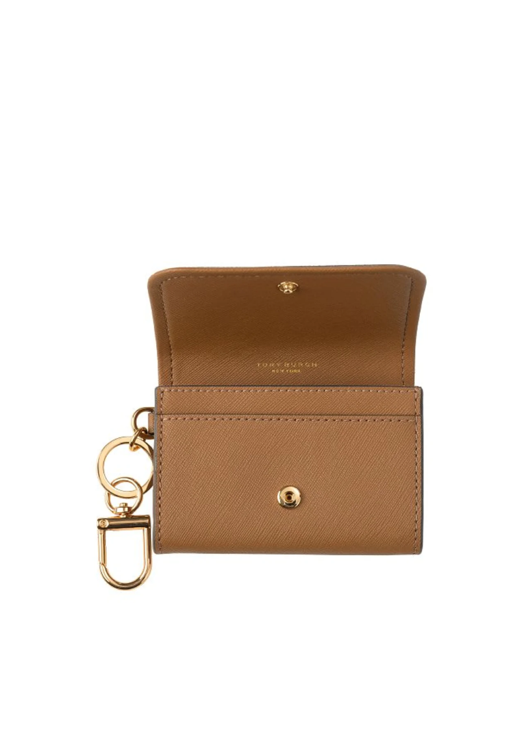 Tory Burch Emerson Flap Card Case In Moose 157146