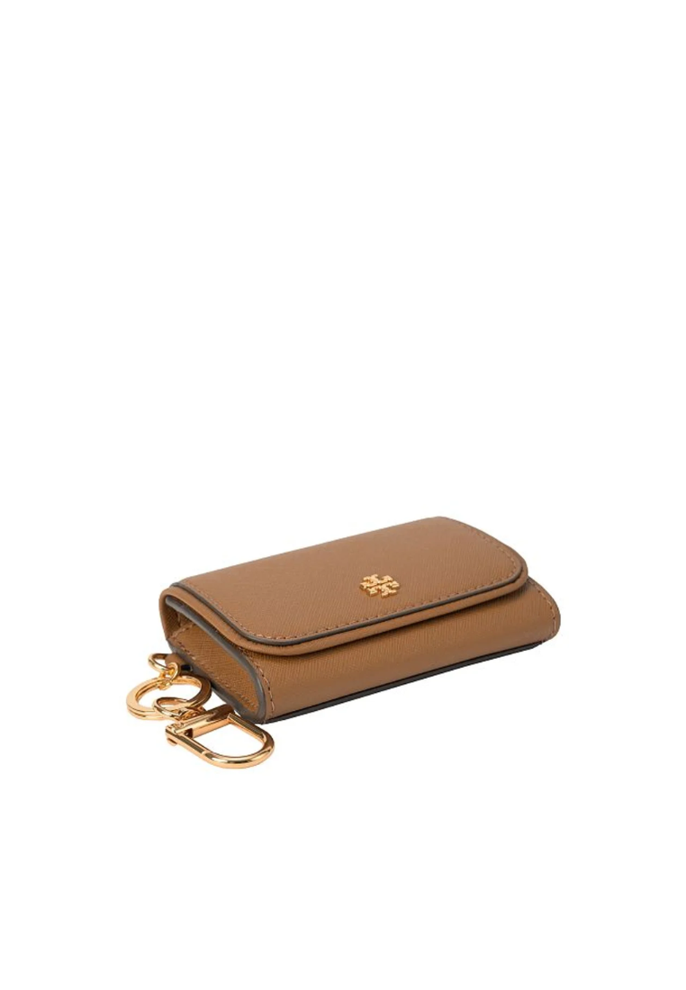 Tory Burch Emerson Flap Card Case In Moose 157146