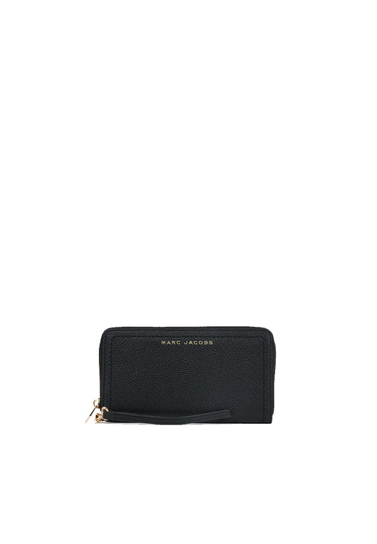 Marc Jacobs Zip Around Long Wallet In Black S130L01RE22