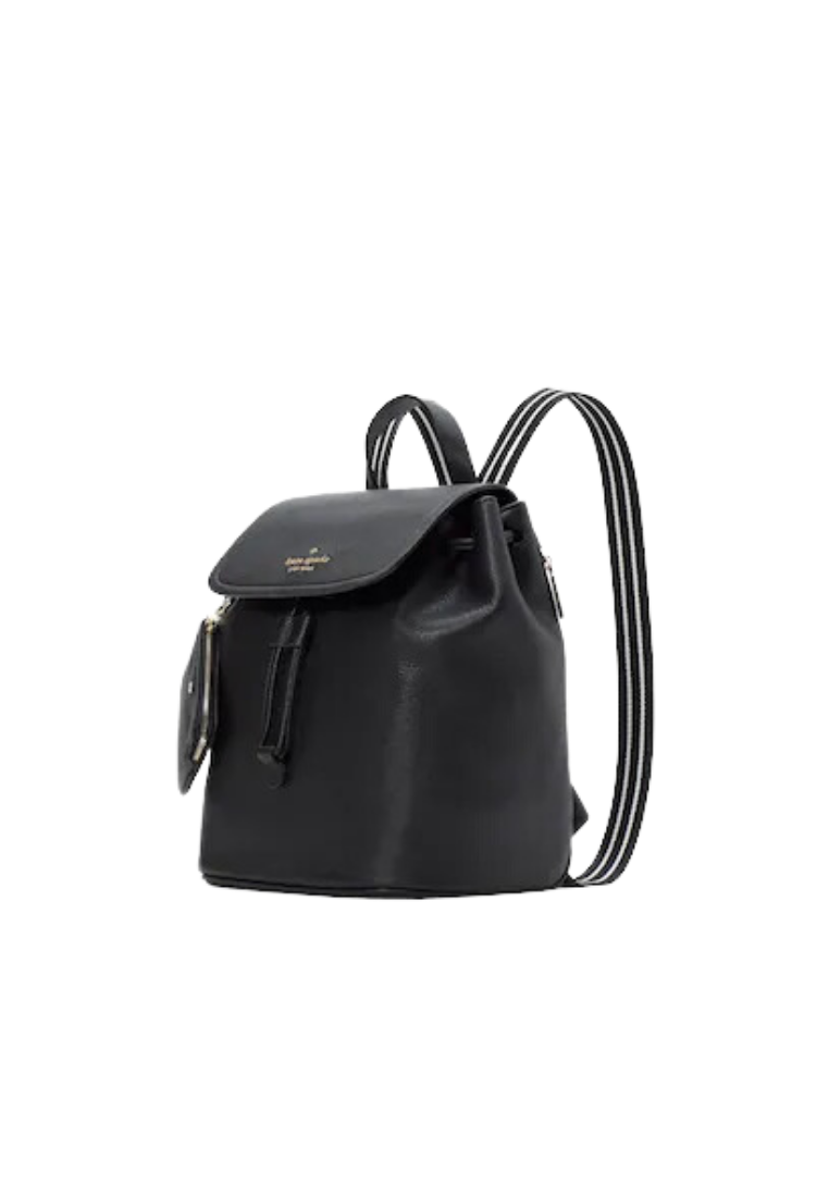Kate Spade Rosie Medium Flap Backpack In Black KB714
