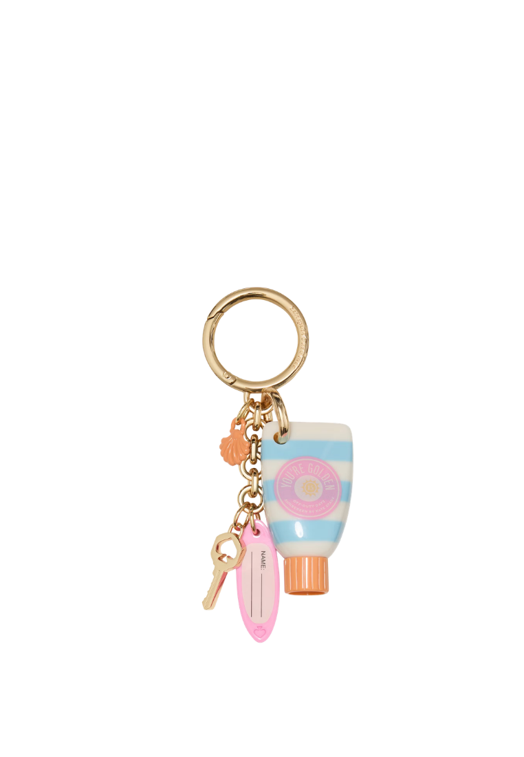 ( PREORDER ) Kate Spade Charmed Sunscreen Bag Charm In Multi KP068