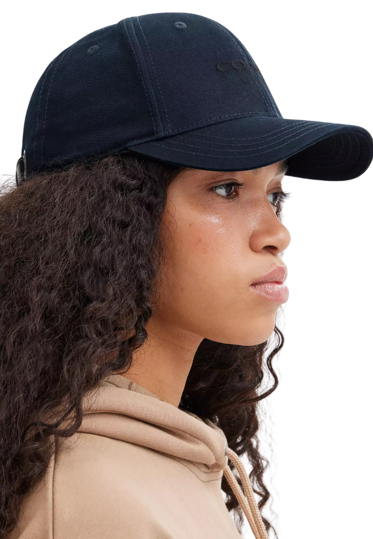 ( PREORDER ) Coach Embroidered Baseball Hats In Navy CAA64
