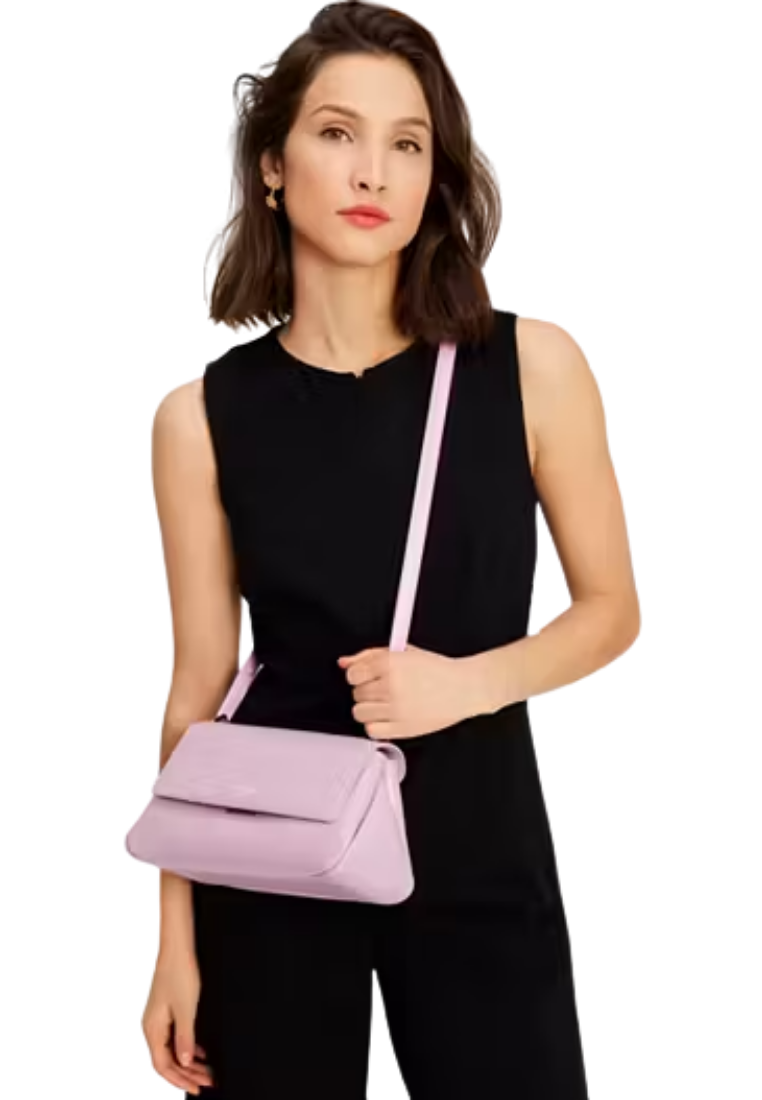 ( PREORDER ) Kate Spade Grace Convertible Crossbody Bag In Berry Cream KF844-1