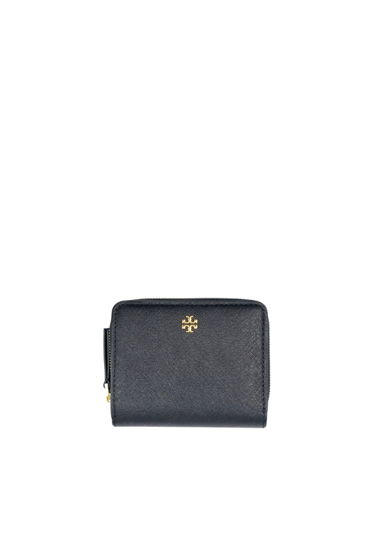 Tory Burch Emerson Small Wallet In Black 147606