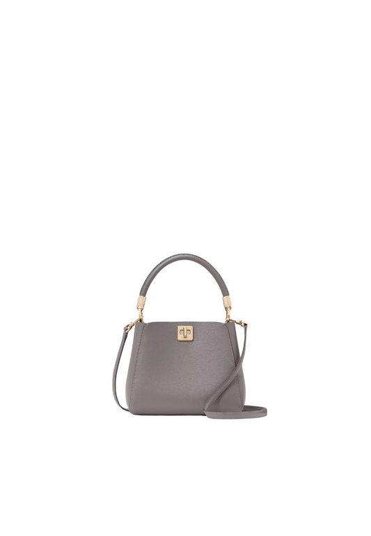 Kate Spade Phoebe Small Top Handle Satchel Bag In Hare Grey KF553
