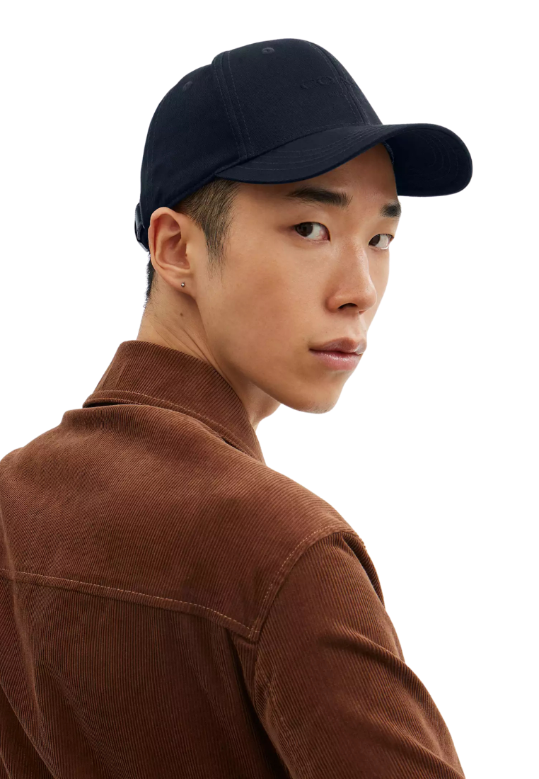 ( PREORDER ) Coach Embroidered Baseball Hats In Navy CAA64