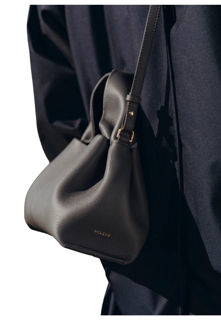 ( PREORDER ) Polene Numero Neuf Mini Crossbody Bag In Textured Stone