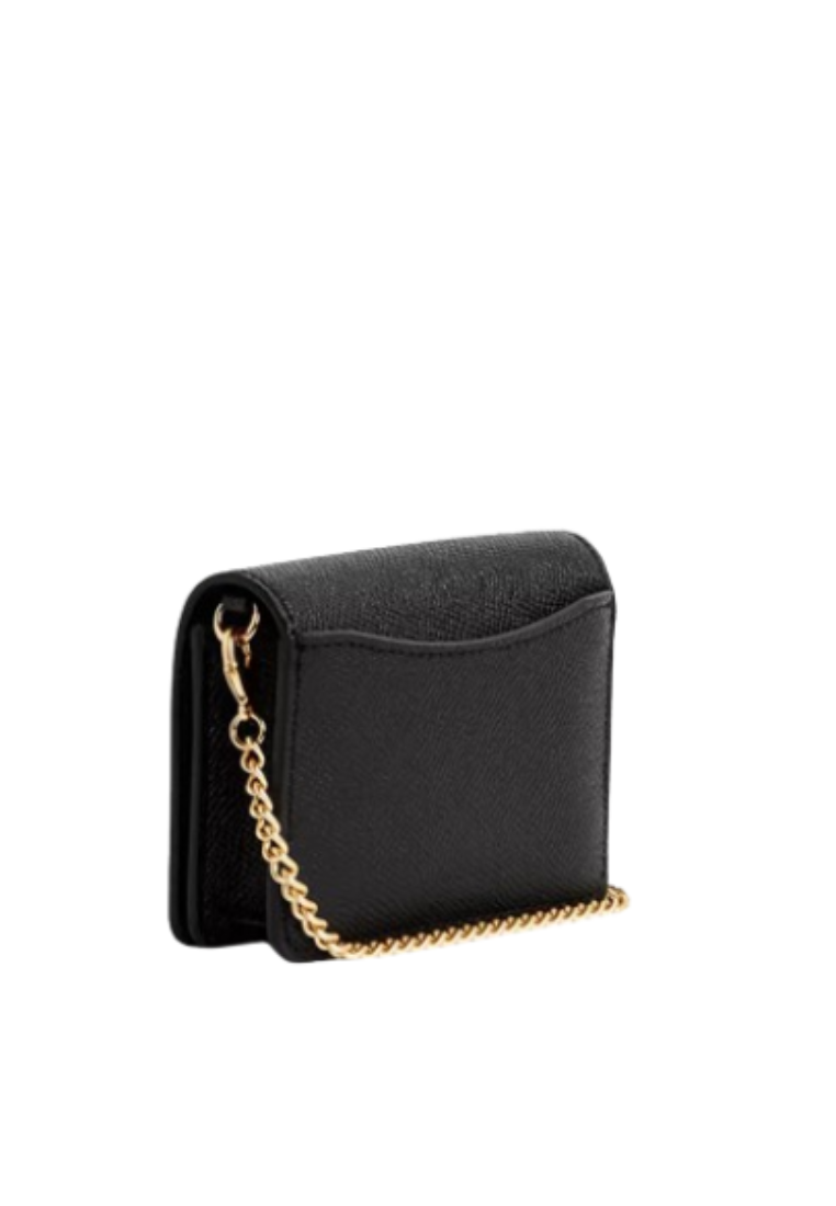 Coach Mini Wallet C0059 On A Chain In Black