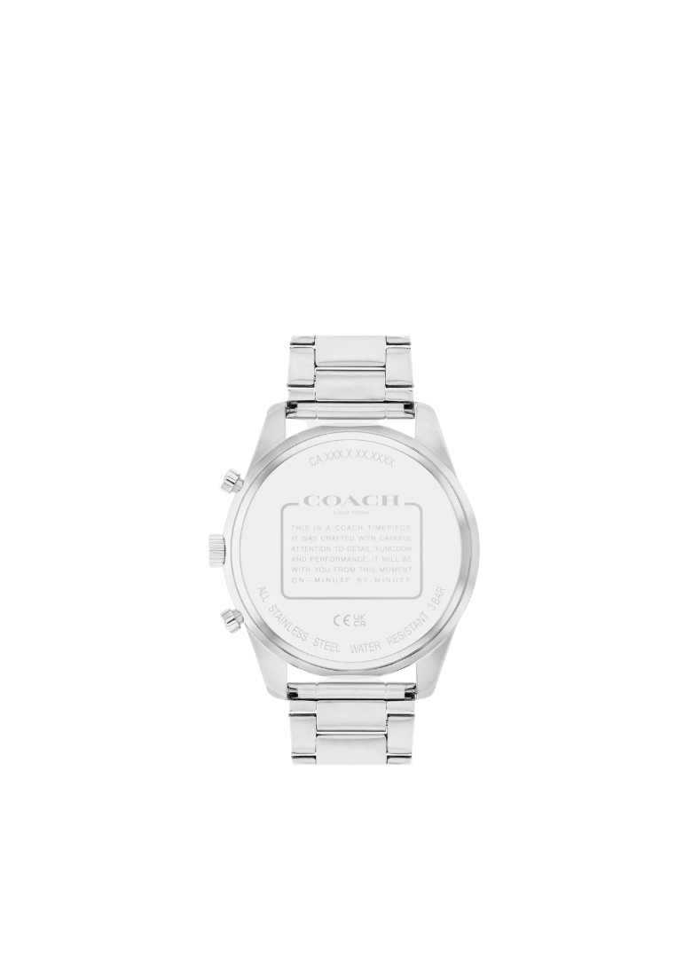 ( PREORDER ) Coach Cole Watch In Stainless Steel CO350