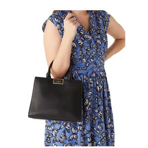 Kate Spade Reegan Satchel Bag In Black KB707