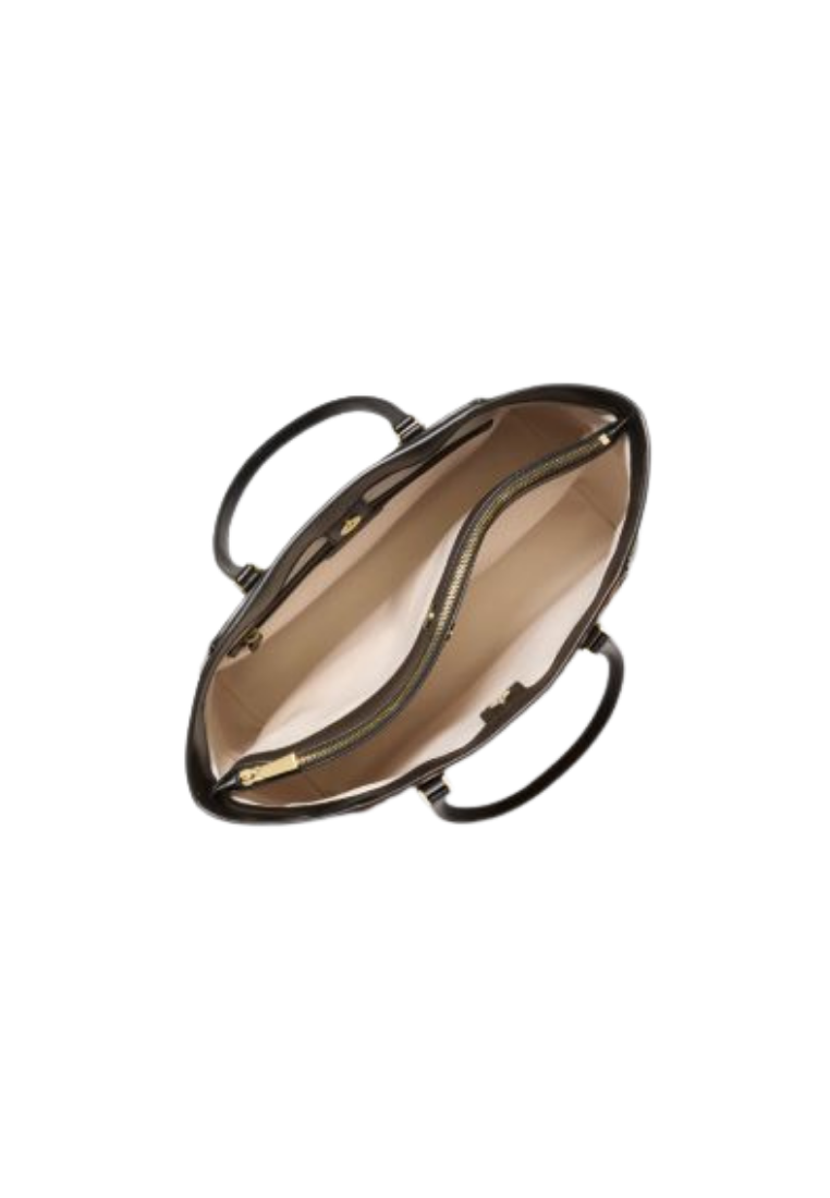 ( PREORDER ) Michael Kors Taryn Large Leopard Print Calf Hair Tote Bag In Marigold 30F5GTBT7H