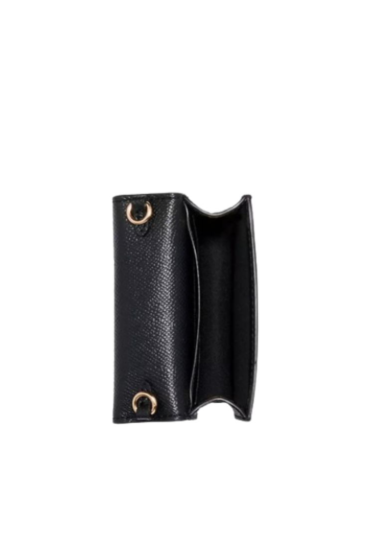 Coach Mini Wallet C0059 On A Chain In Black