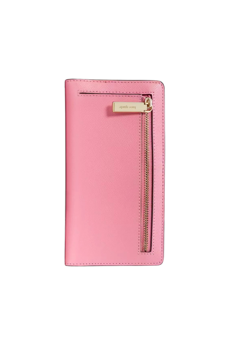 Kate Spade Madison Large Slim Bifold Wallet In Blossom Pie KC579