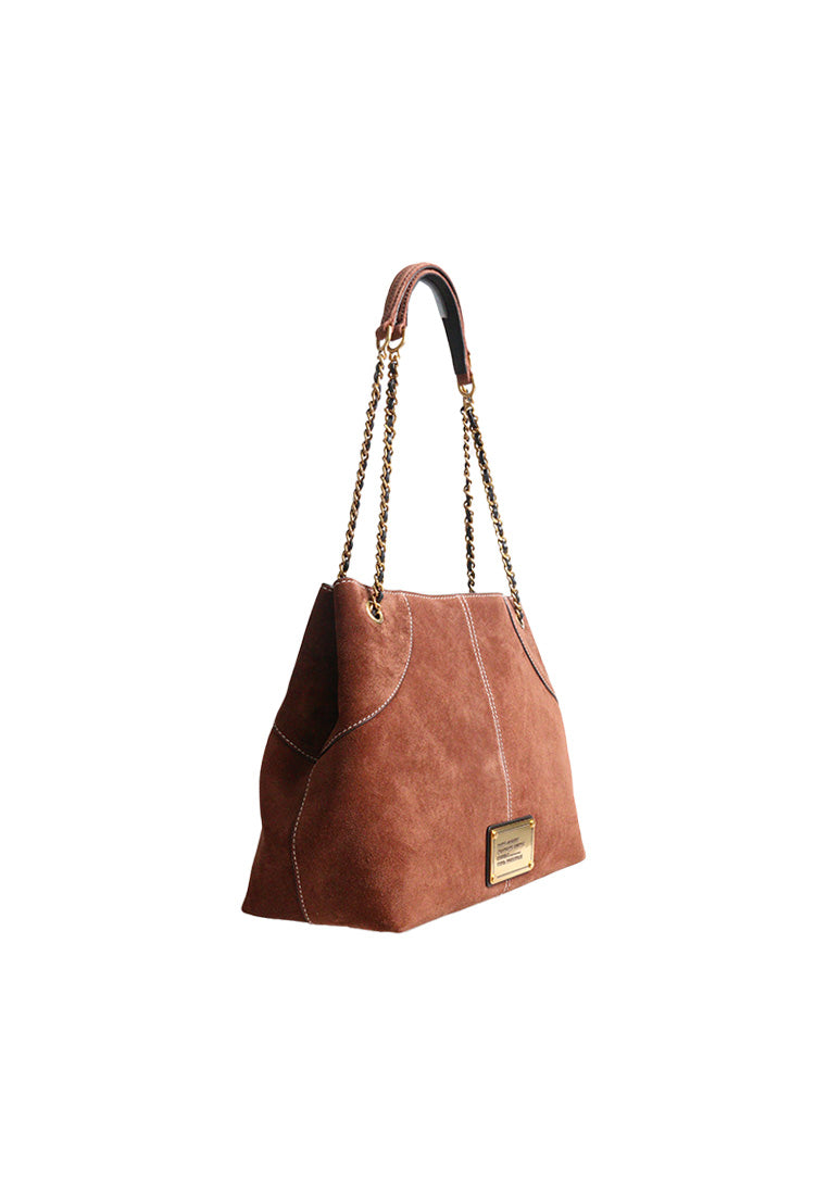 Marc Jacobs The Large Plaza Tote Bag In Cognac 4F5HTT077H01