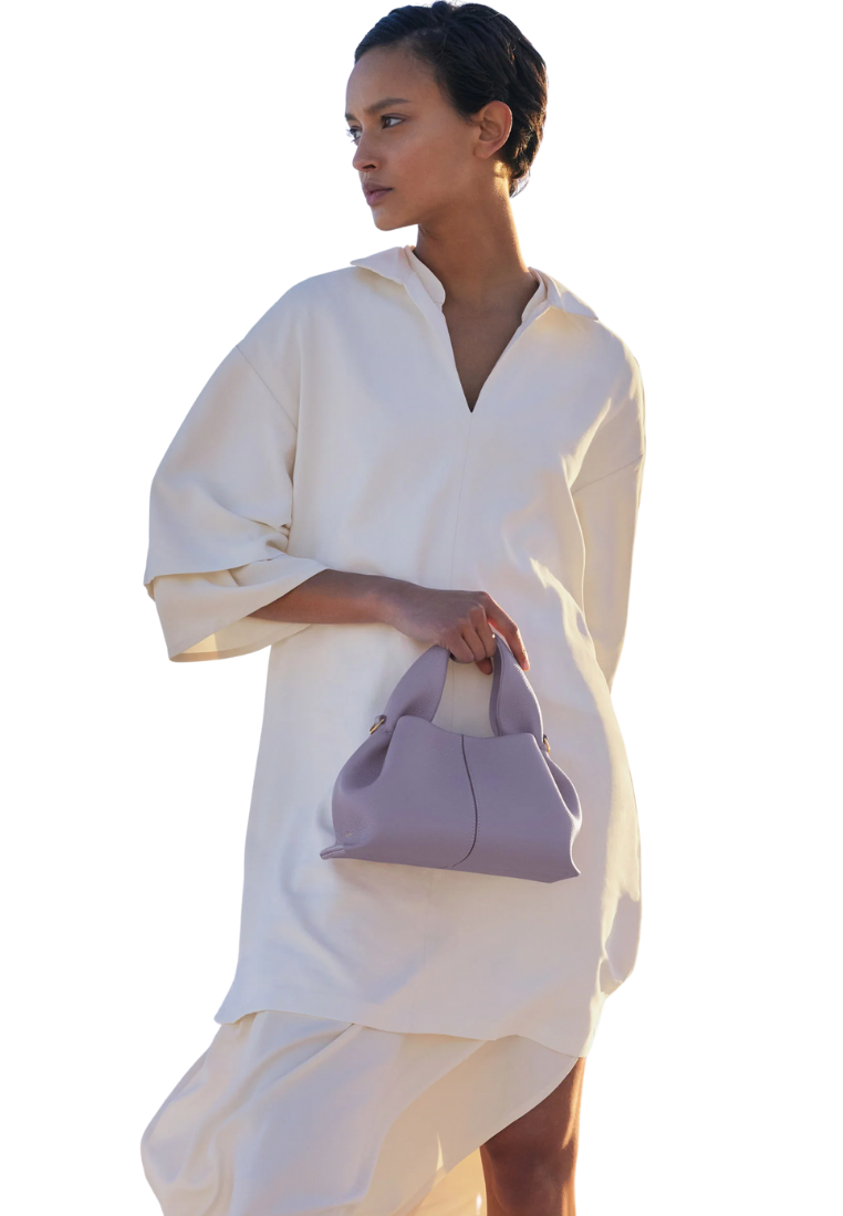 ( PREORDER ) Polene Numero Neuf Mini Crossbody Bag In Textured Mauve