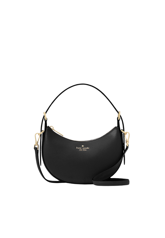 Kate Spade Madison Crescent Shoulder Bag In Black KK949