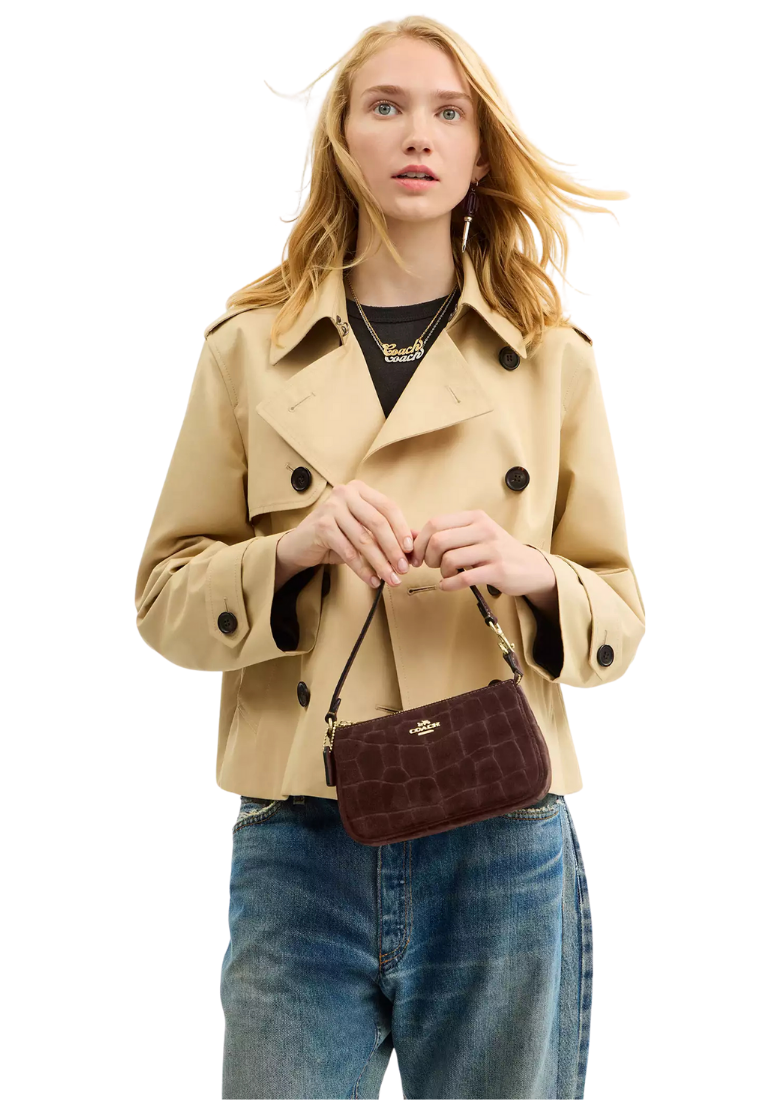 ( PREORDER ) Coach Nolita 19 Shoulder Bag In Gold Mapple CCF61