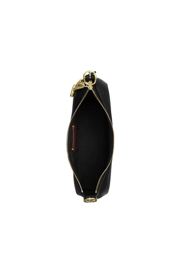 ( PREORDER ) Coach Emeilia Shoulder Bag In Gold Black CFO89
