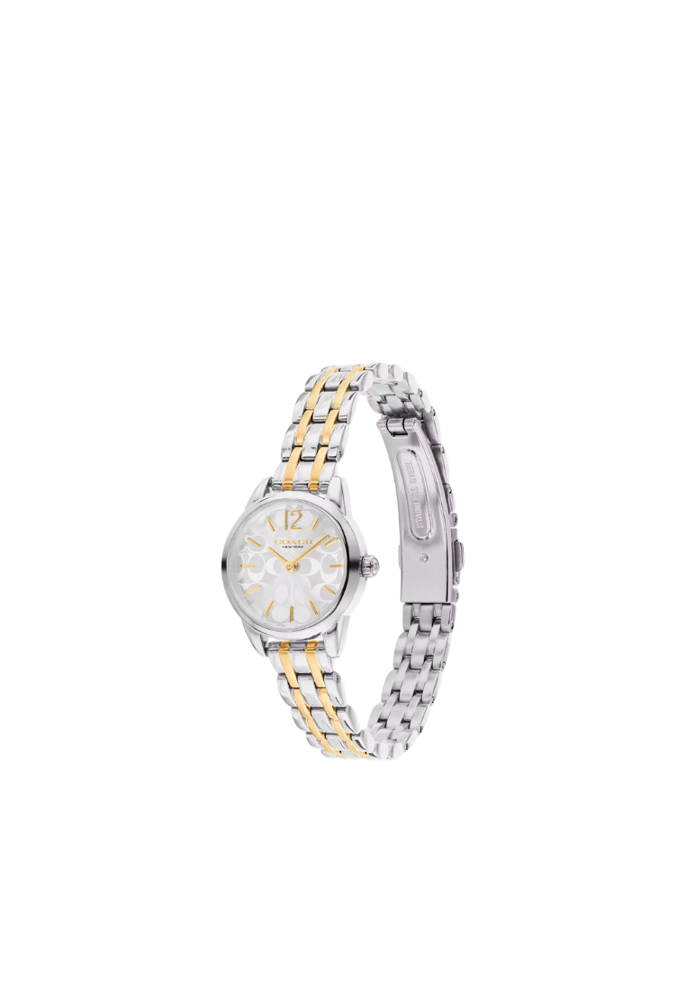 ( PREORDER ) Coach Mini Olivia Gift Set 22MM Watch In Two Tone CGG12