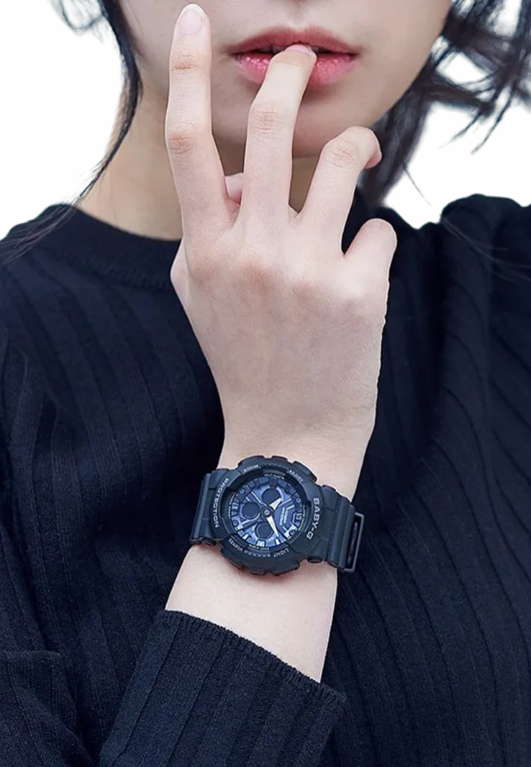 ( AS IS ) Casio Baby-G BA-130-1A2 In Black