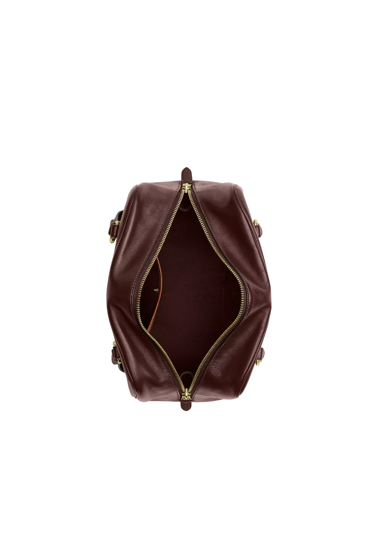 ( PREORDER ) Coach Sydney Crinkle Leather Shoulder Bag In Maple CFP00
