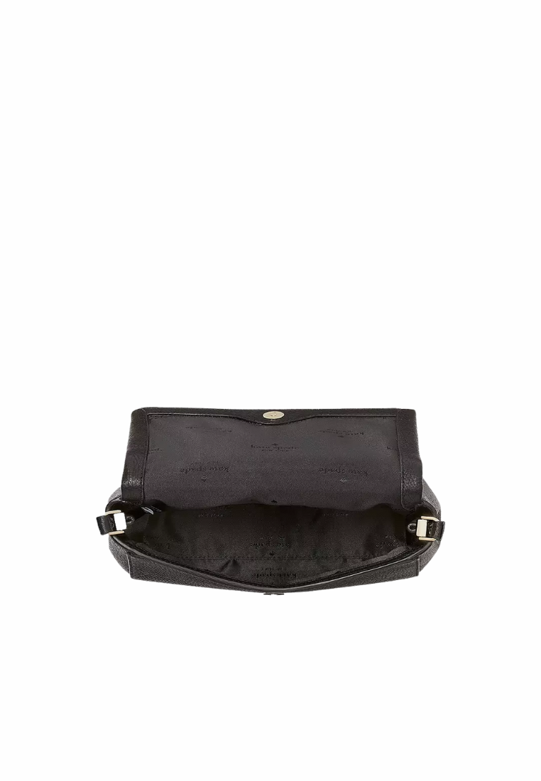 Kate Spade Leila Mini Crossbody Bag In Black KE487