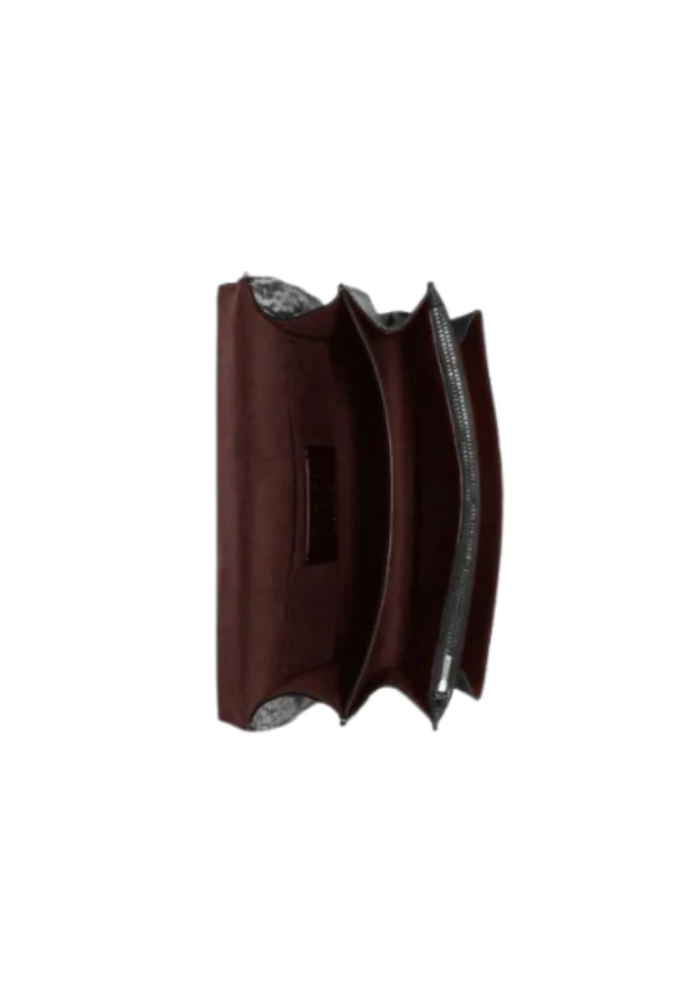 Coach  Signature Klare 90400 Crossbody Bag With Rivets In Graphite Black  Multi