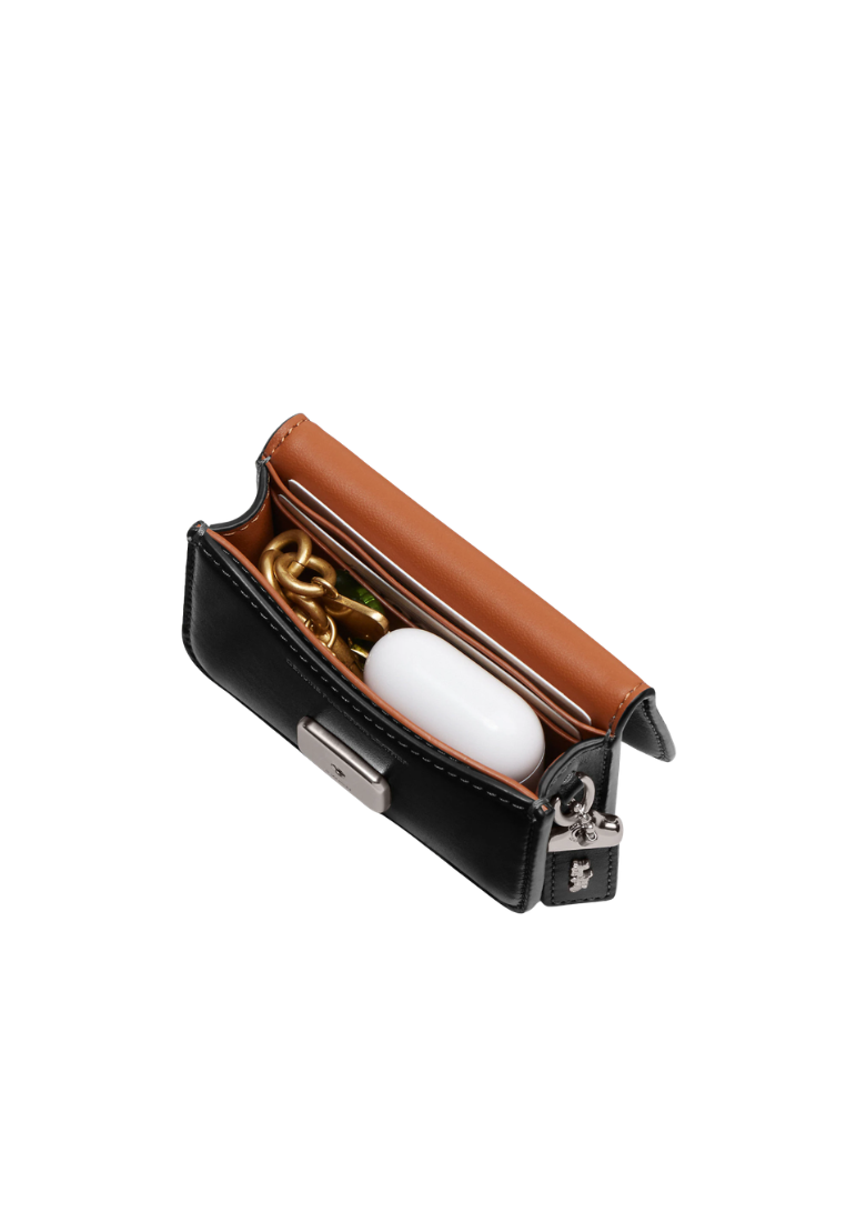 Coach Bandit Card Case Belt Bag In Black CM433