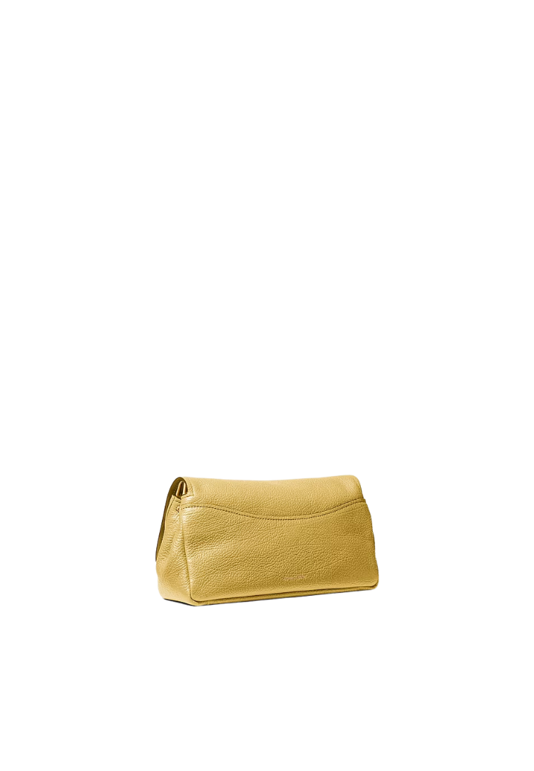 ( PREORDER ) Michael Kors Bryant Large Textured Leather Convertible Shoulder Bag In Chartreuse 30F6AYTL7E