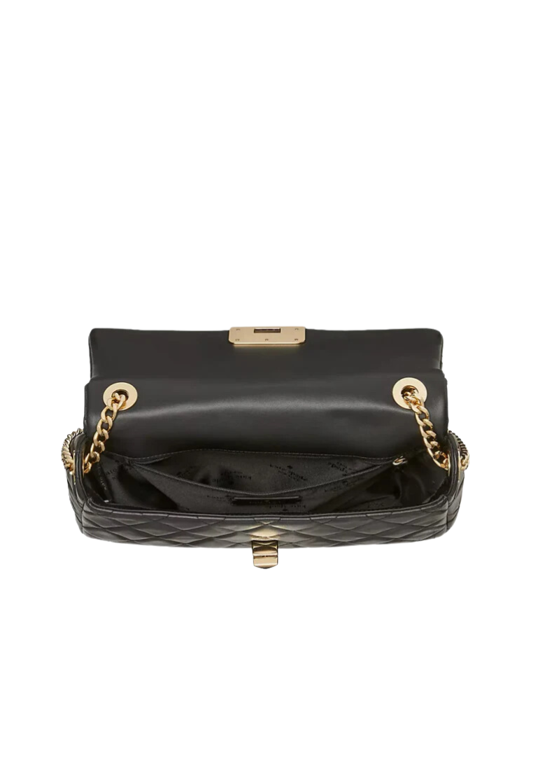 Kate Spade Carey Medium Flap Shoulder Bag In Black KH228