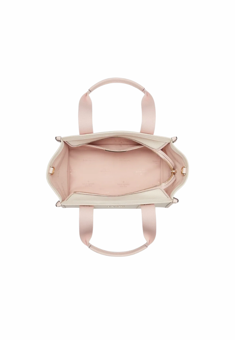 Kate Spade KIP Canvas Small Tote Bag In Rose Smoke KG767