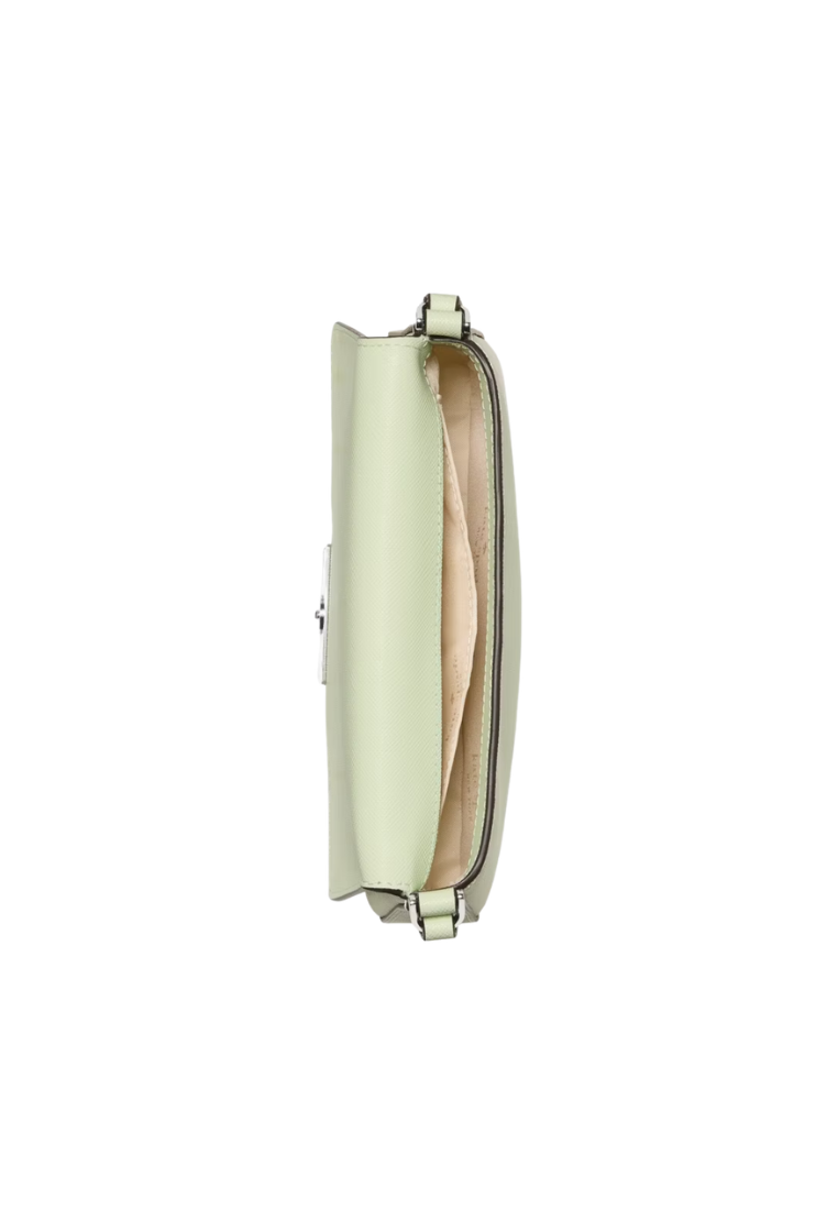 Kate Spade Reegan Mini Flap Crossbody Bag In Lime Frosting KM532
