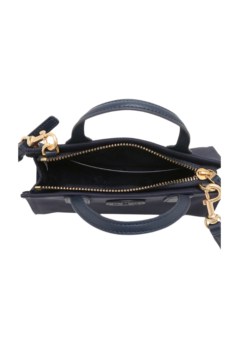 Tory Burch Ella Mini Tote Bag In Tory Navy 146437