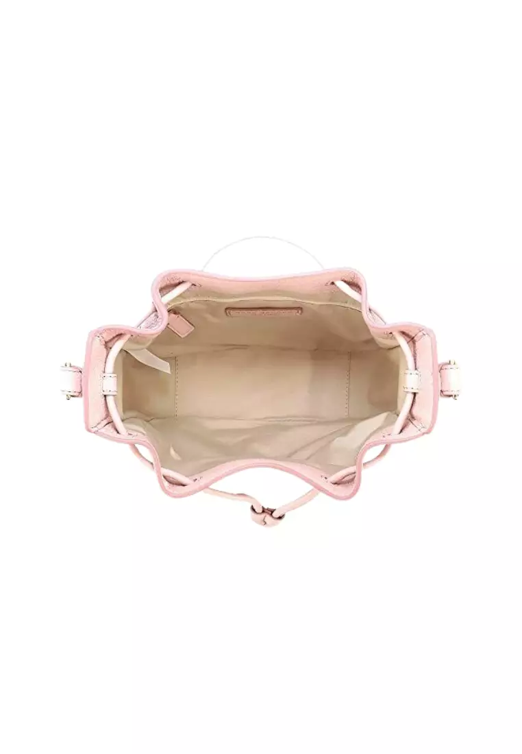 Marc Jacobs Mini Bucket H606L01SP22 Crossbody Bag In Peach Whip