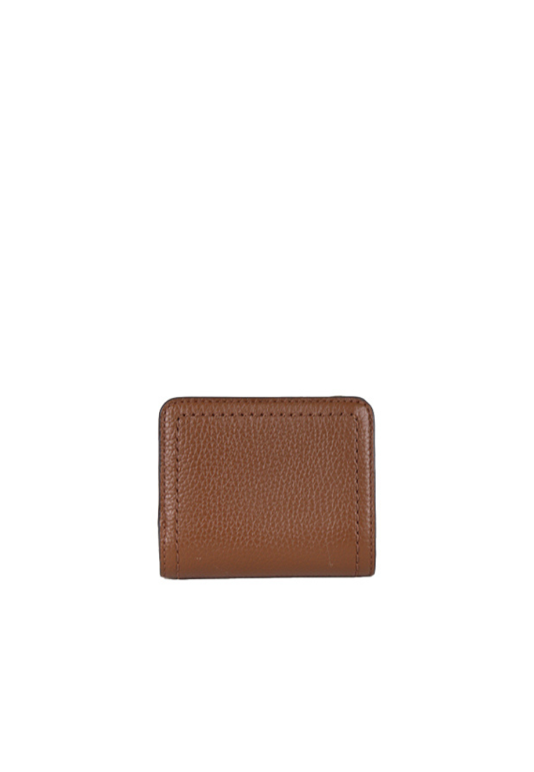 Marc Jacobs The Groove Mini Compact Wallet In Cognac S101L01SP21
