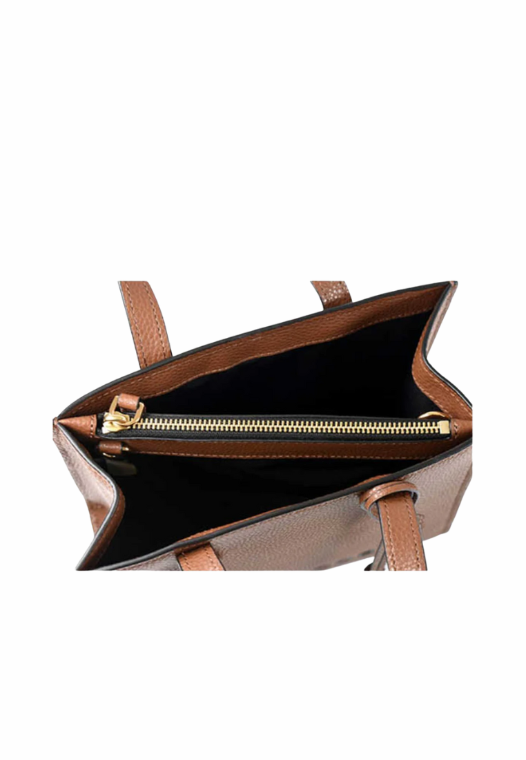 Marc Jacobs Bold Mini Grind Tote Bag In Cognac 4R3HTT020H02