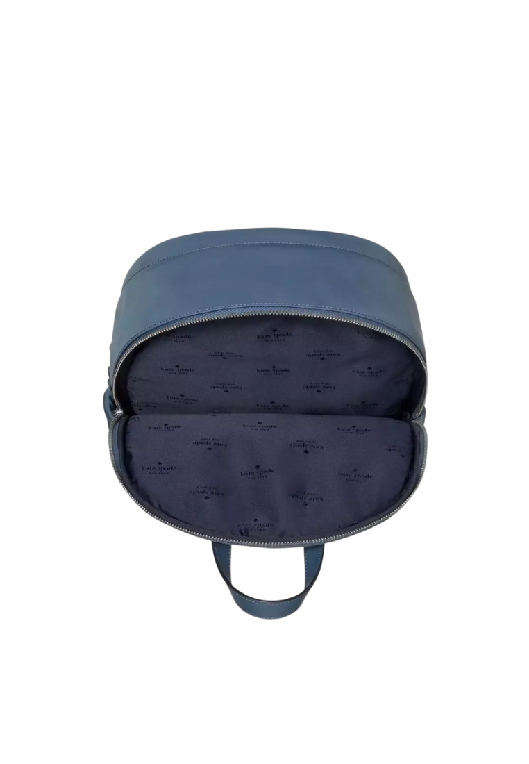 Kate Spade Carter Nylon Large Backpack In Bluestone KL962