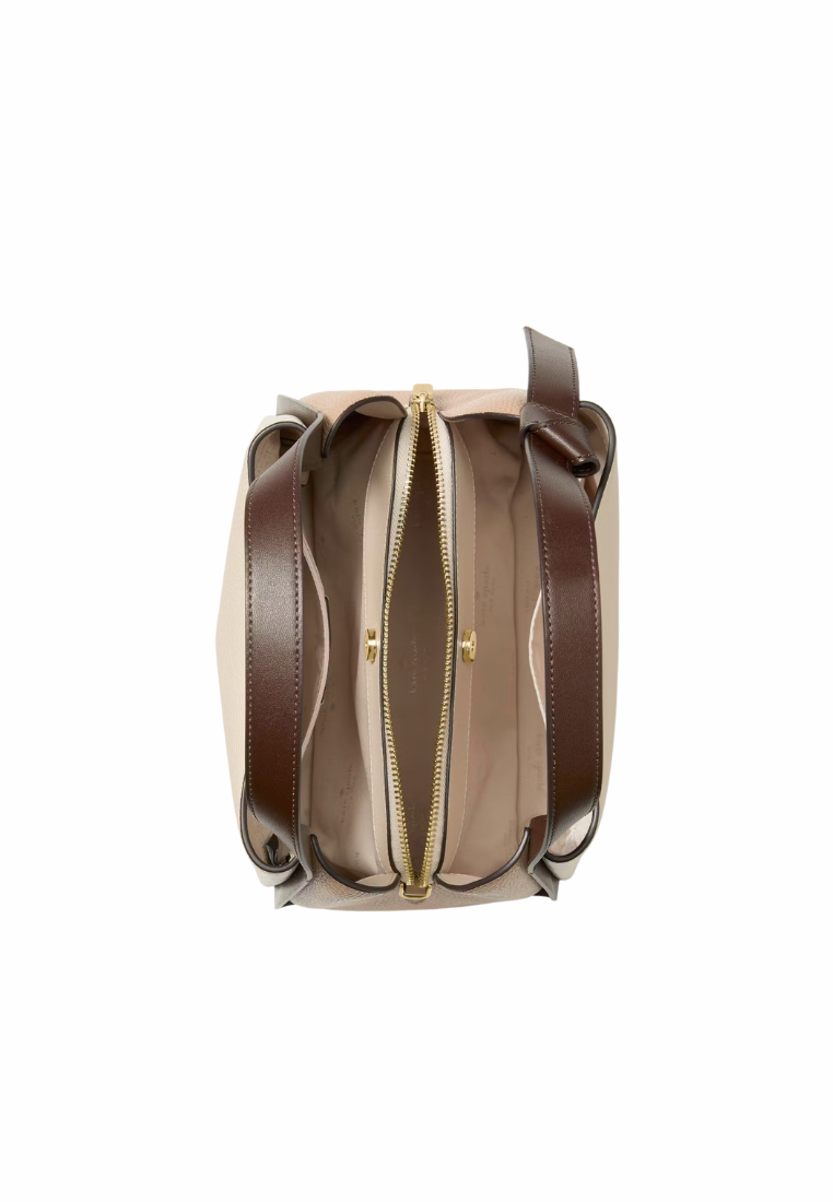 Kate Spade Knott Colorblock Convertible Carryall Handbag In Milk Glass KM664