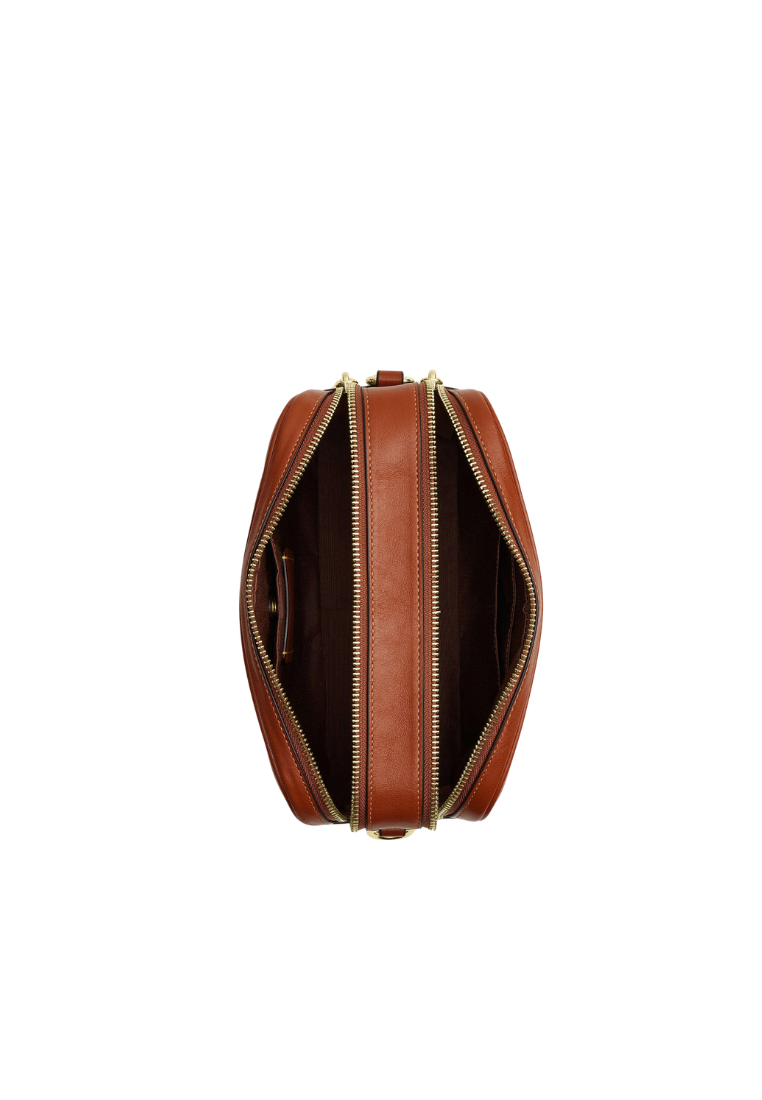 Coach Mini Carey Crossbody Bag In Cinnamon CEA02