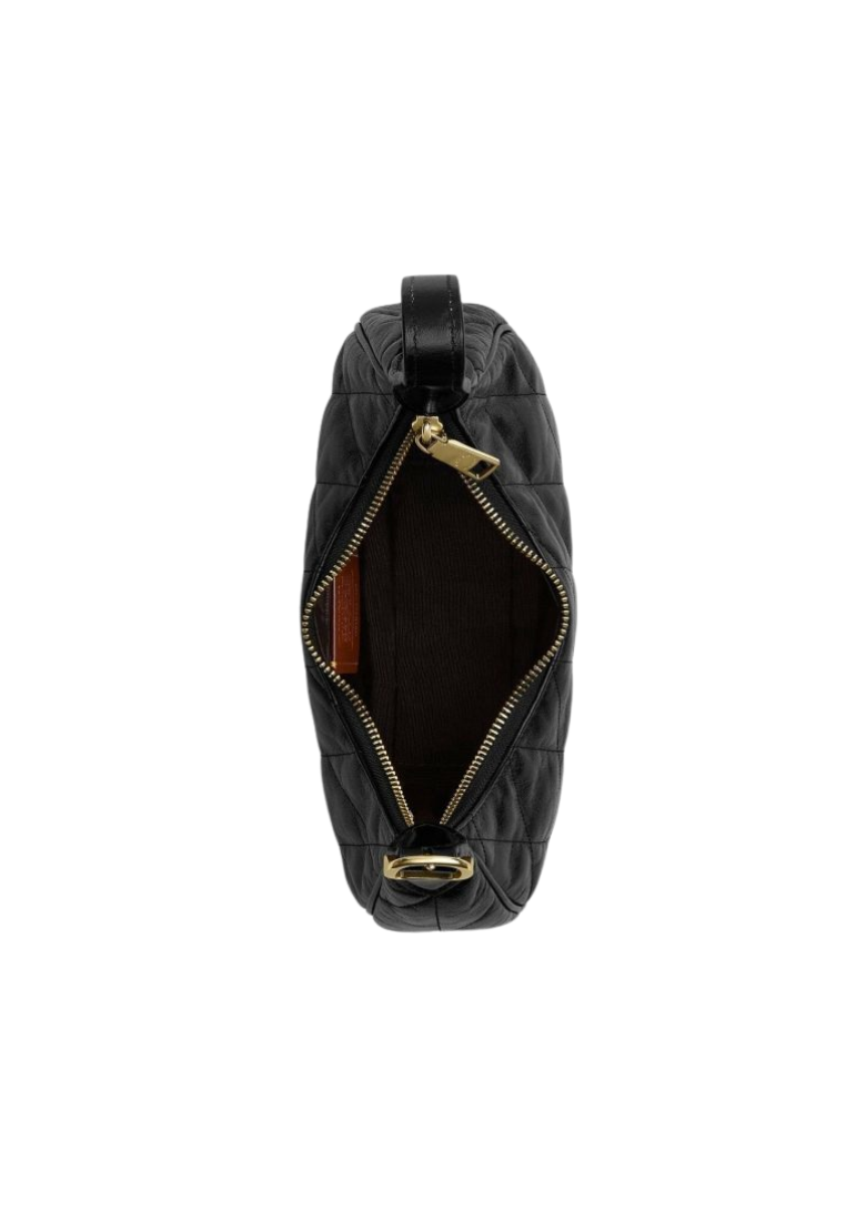 Coach Emily Shoulder Bag With Quilting In Black CDX21