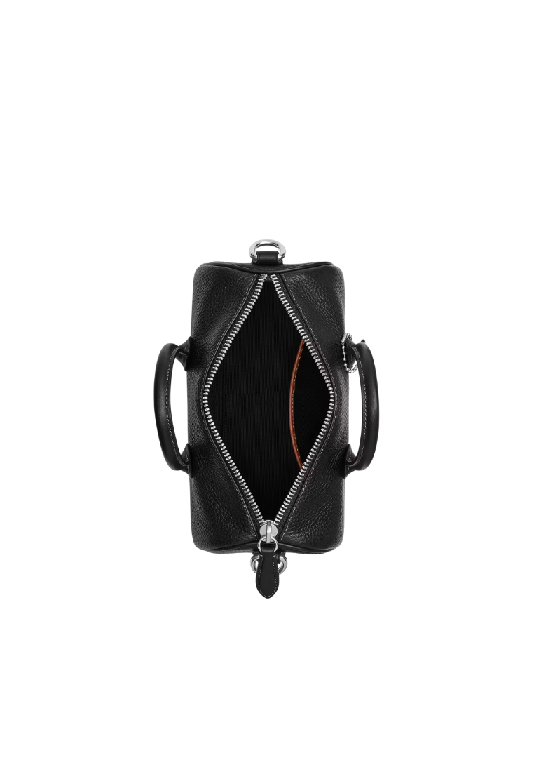 ( PREORDER ) Coach Compass 25 Crossbody Bag In Black CCB83