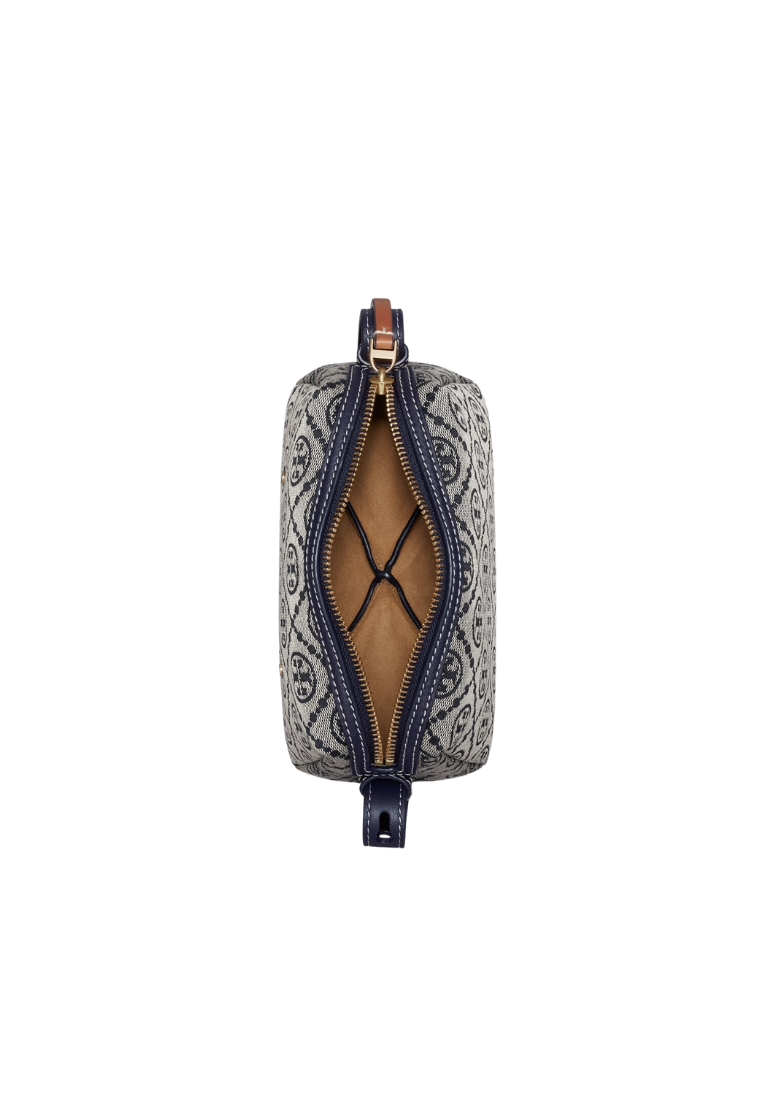 ( PREORDER ) Tory Burch Romy Monogram Crossbody Bag In Tory Navy 189821