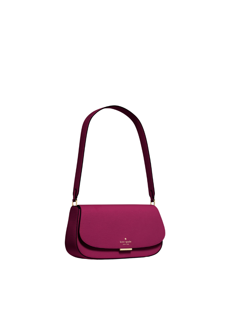 Kate Spade Quinn Shoulder Bag In Dark Rasberry KP190