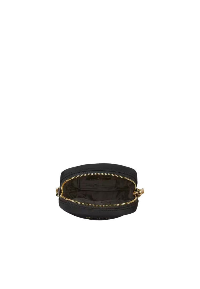 Kate Spade Spade Flower Phone Crossbody Bag Quilted Fabric In Black KK898