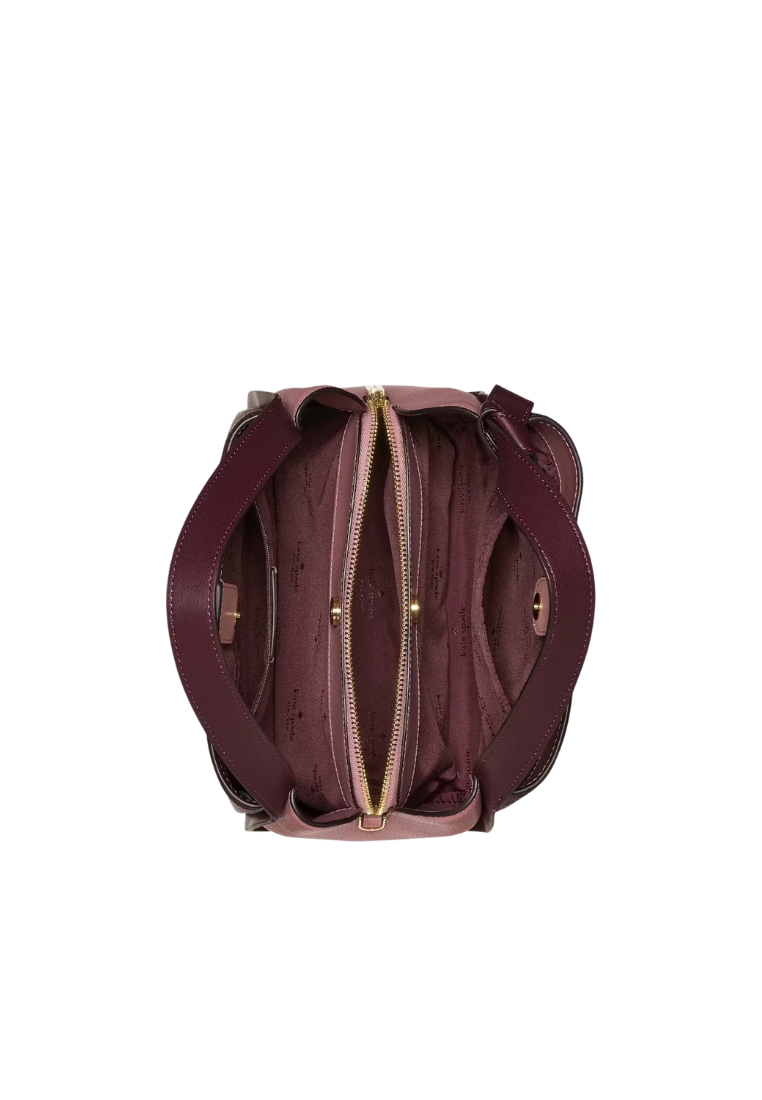 Kate Spade Knott Carryall Crossbody Bag In Grenache KM664