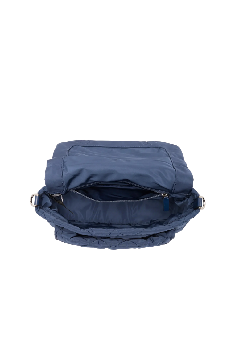 Marc Jacobs Quilted Nylon Flap Crossbody Bag In Azure Blue 4F5HMS018H02