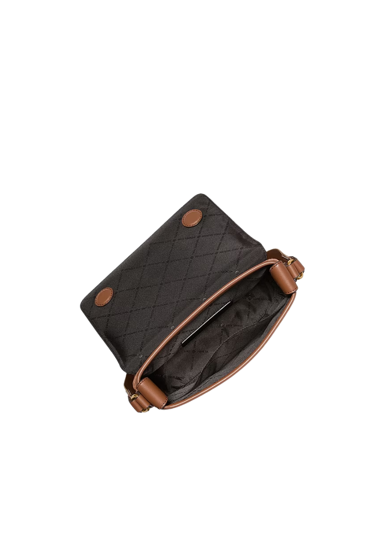 ( PREORDER ) Michael Kors Hudson Mini Crossbody Bag In Luggage 33F6GHDM5S