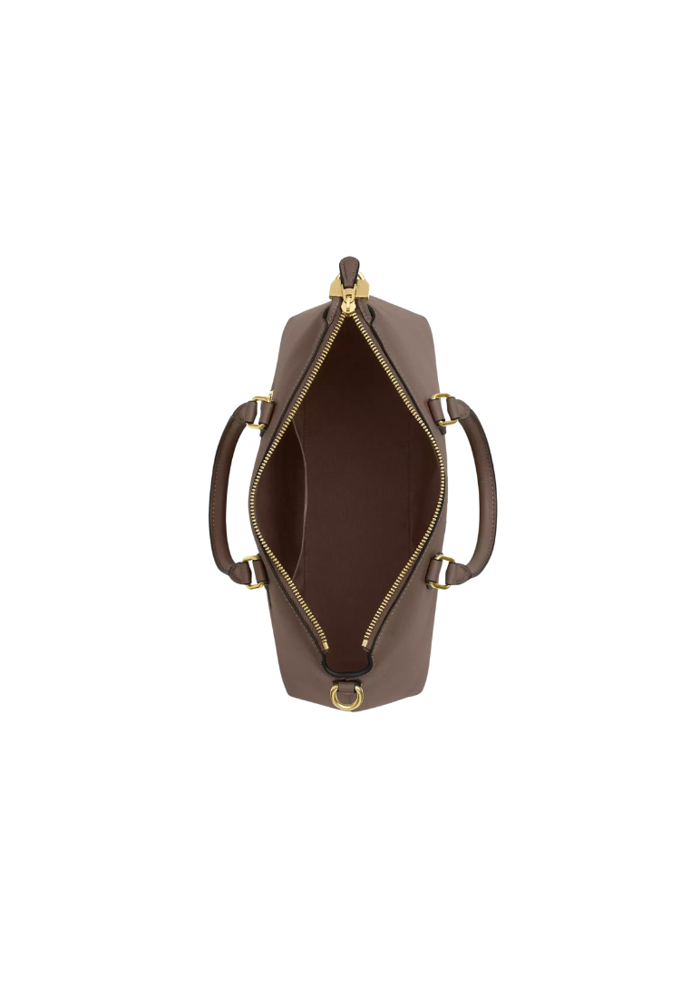 Coach Georgia Satchel Bag In Dark Stone CR156